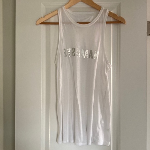 Lululemon White Namaste Open Back Tank - Picture 4 of 7